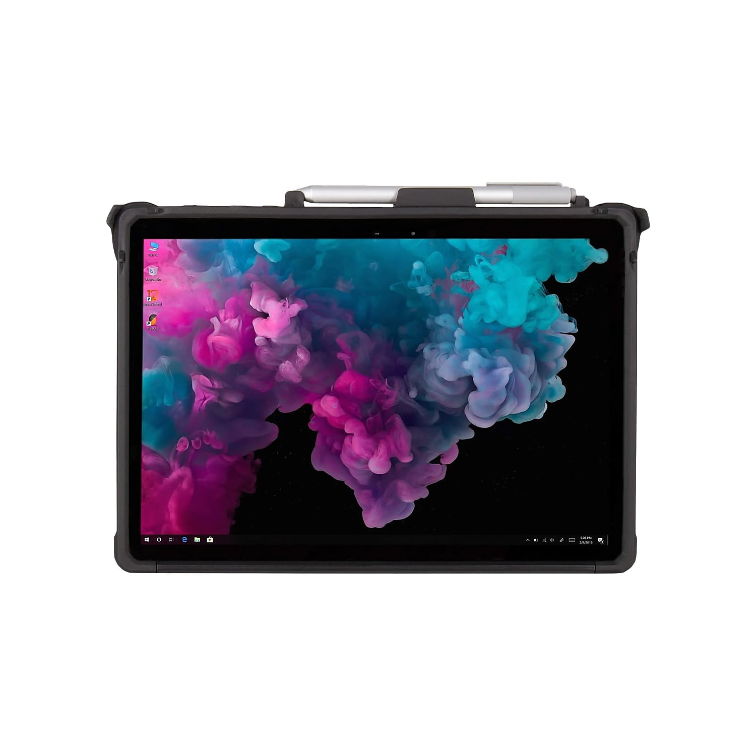 The Joy Factory aXtion Edge MP Rugged Carrying Case Microsoft Surface Go, Surface Go 2 Tablet - Black, Transparent (cwm400mp)