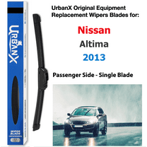 UrbanX 2-IN-1 All Seasons Water Repellency Original Equipment Replacement Wiper Blades For 2013 Nissan Altima 16" Passenger Side