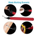 thumbnail image 3 of Premium Deburring Tool with 15 High Rotary Blades for Metal Deburring Tools, 3D Printing Burr Removal Reamer Tool, 3 of 4