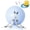 Blue, variant on YIFAEUX 45/55CM Somersault Auxiliary Ball Adjustable Shoulder Strap Backflip Training Ball Children Adults Yoga Balance Ball Indoor Outdoor Exercise Ball Workout Equipment