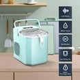 thumbnail image 5 of Havato Bullet Ice Maker with Ice Basket/Shovel/Handle, 9 Pieces/6-12 Minutes, Home/Office/Bar, Green, 5 of 8