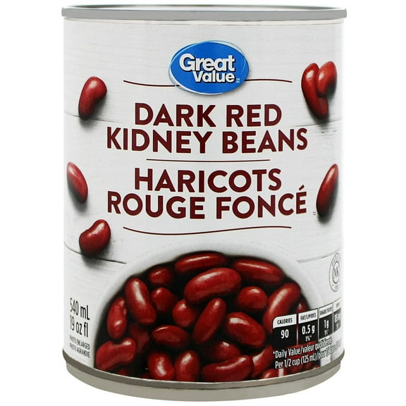 Great Value Dark Red Kidney Beans