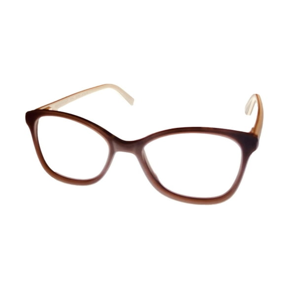 Joneswear Plastic Womens Teardrop Eyewear , Taupe Z109. 47mm