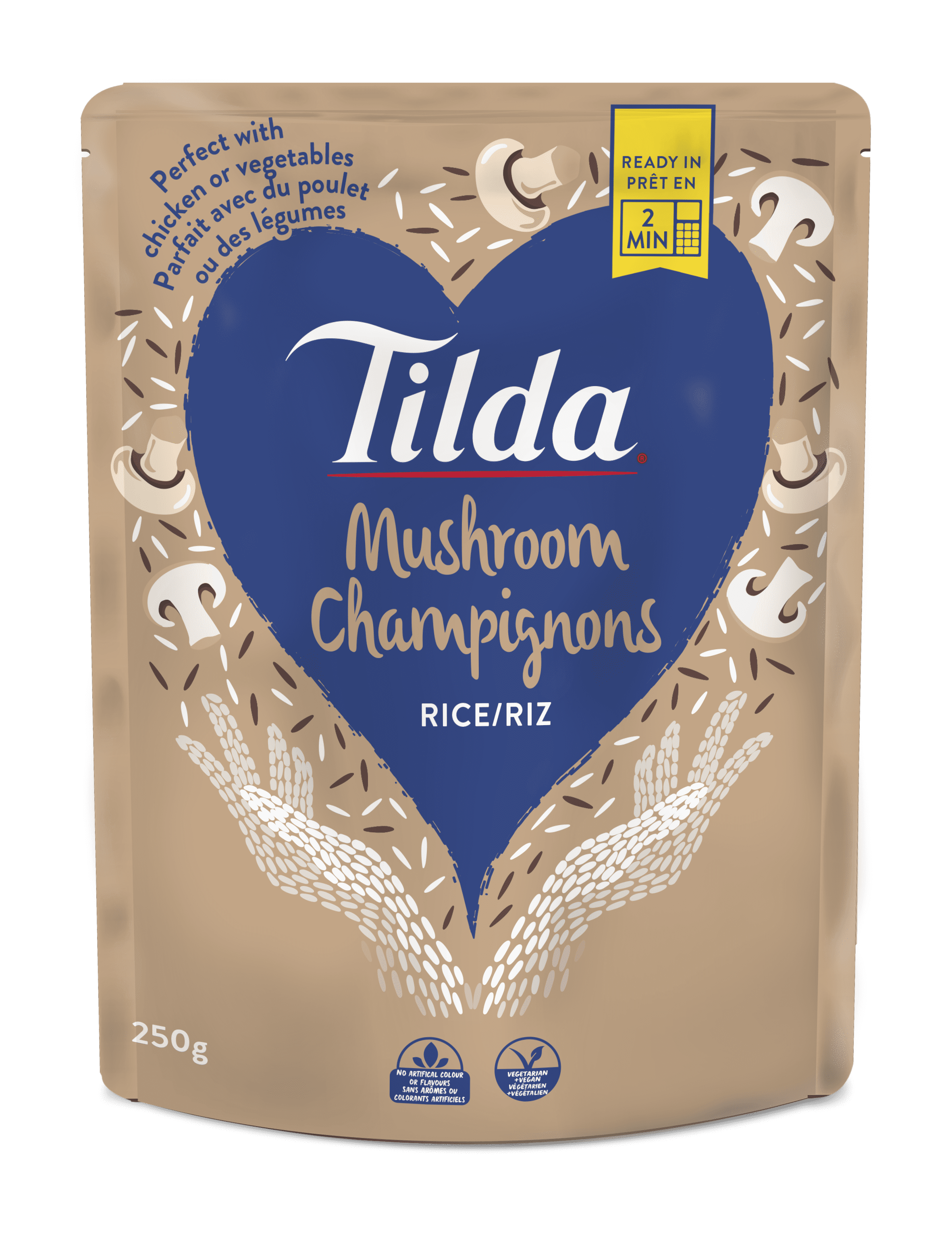 riz au champignons Tilda riz au champignons Tilda