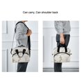 thumbnail image 5 of FORMRS Reusable Lunch Bag for Work School Leakproof Insulated Cooler with Adjustable Shoulder Strap, Beige Rabbits and Carrots, 5 of 6