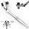 thumbnail image 2 of 1/4 Ratchet Wrench, 2 in 1 Mini Ratchet - Socket and Bit Ratchet, 72 Teeth Reversible, 1/4 Ratchet B, 2 of 5