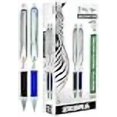 thumbnail image 3 of Zebra Stylo-bille Rétractable Pen Z Grip Flight, 6 Noirs et 6 Bleus (Total de 12 Stylos), Pointe Audacieuse, 1,2 mm, 3 of 4