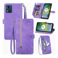 thumbnail image 1 of Funda Tipo Cartera De Piel Con Cremallera Para Motorola Card, 1 of 8