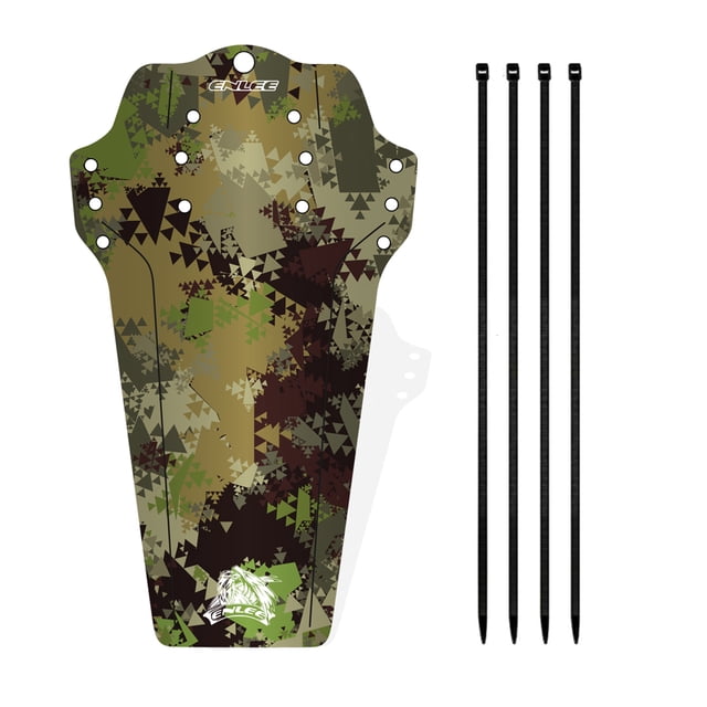 Bike Set Mountain Road Bike Mud Guard Front and Rear Mudguard Cycling Rain Plate with Fixing Straps Bike Accessories