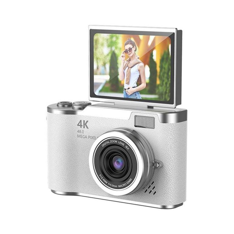 CCDカメラ 4K Digital Camera 48MP Portable CCD Camera 8X Zoom Compact Small