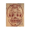 thumbnail image 2 of Day of the Dead Dia De Muertos Sugar Skull Cross Stencil Template Reusable 8.5 x 11 for Painting on Walls, Wood, Etc. By Stencilville, 2 of 2