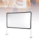 thumbnail image 1 of Pantalla de Proyección Portátil 4K HD 16:9 con Soporte ángulo de Visión Amplio sin Arrugas Diseño Resistente Liviano y Fácil de Transportar para Uso en Interiores y, 1 of 8