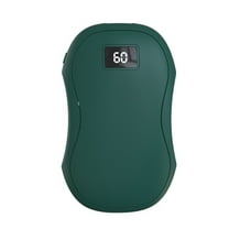 2-in-1 Rechargeable Hand Warmer,4000mAh Dual-Use Portable Double-Sided Pocket Hand Heater & Power Bank for Camping Outdoor Winter Gift