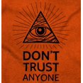 thumbnail image 2 of Eye Providence Dont Trust Illuminati Plus Size Crewneck Graphic Tee Shirt Brisco Brands 3X, 2 of 4