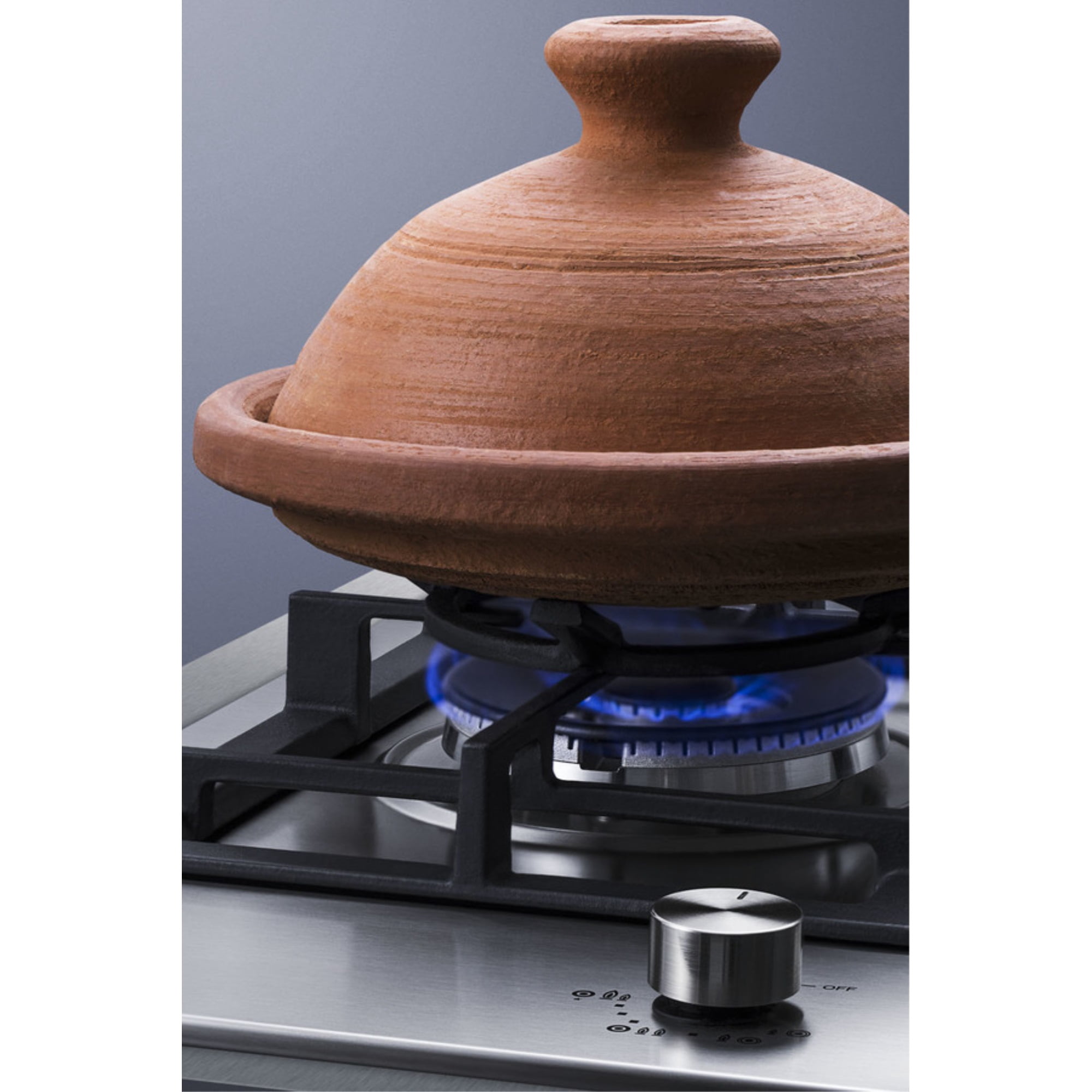Summit GCJ1SSTK15 15 in. Wide 1-Burner Gas Cooktop, Stainless Steel