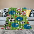 thumbnail image 2 of Chilfamy Passion for Soccer Collection ( Throw Blanket-Colorful), 2 of 6
