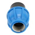 thumbnail image 5 of 5PCS Plumbing Fittings Water Pipe Quick Connector Coupling Kit Female Thread Straight Through 25xG3/4, 5 of 5