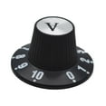 thumbnail image 5 of LeeQinersw Electric Guitar Control Knob Black Easy Installation Bass Guitar Accessories V, 5 of 9