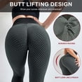 thumbnail image 6 of Leggings Women Butt Lifting Workout Tights Plus Size Sports High Waist Yoga Pants, 6 of 8