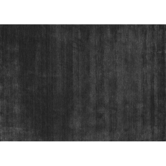 Ahgly Company Indoor Rectangle Abstract Gray Contemporary Area Rugs, 8' x 12'