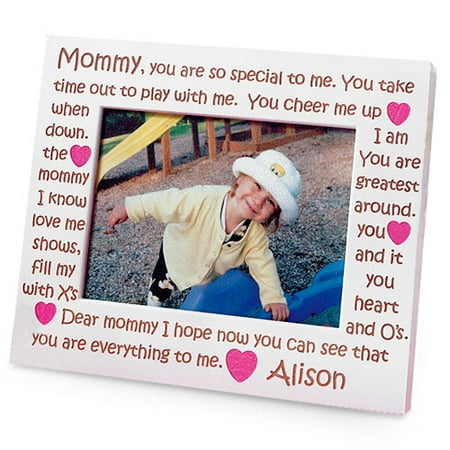 Personalized Mommy Hearts Frame