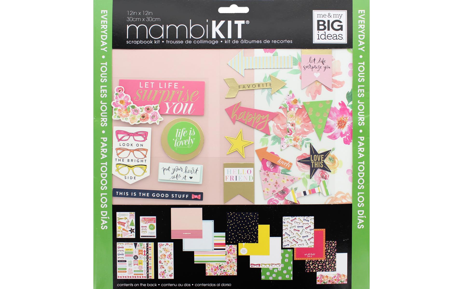 Mambi Scrapbook Kit 12X12 Everyday Walmart Canada
