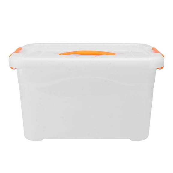 Uonlytech 1Pc Sundries Storage Box Large Capacity Plastic Organizer for Household