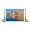 thumbnail image 3 of ABPHOTO 7x5ft Photography Backdrop Old Town Waterfront Gdansk Danzig Poland River City Landscape Landmark Photo Background Backdrops, 3 of 4