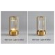 thumbnail image 4 of LED Bordslampa Uppladdningsbar Nattlampa Sovrum Ögonskydd Avancerad Känsla Sänglampa Portabel Campinglampa Guld, 4 of 5