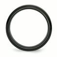 thumbnail image 2 of Bague Rainurée et Polie de 7 Mm en Acier Inoxydable Noir 10 Dimensions, 2 of 6