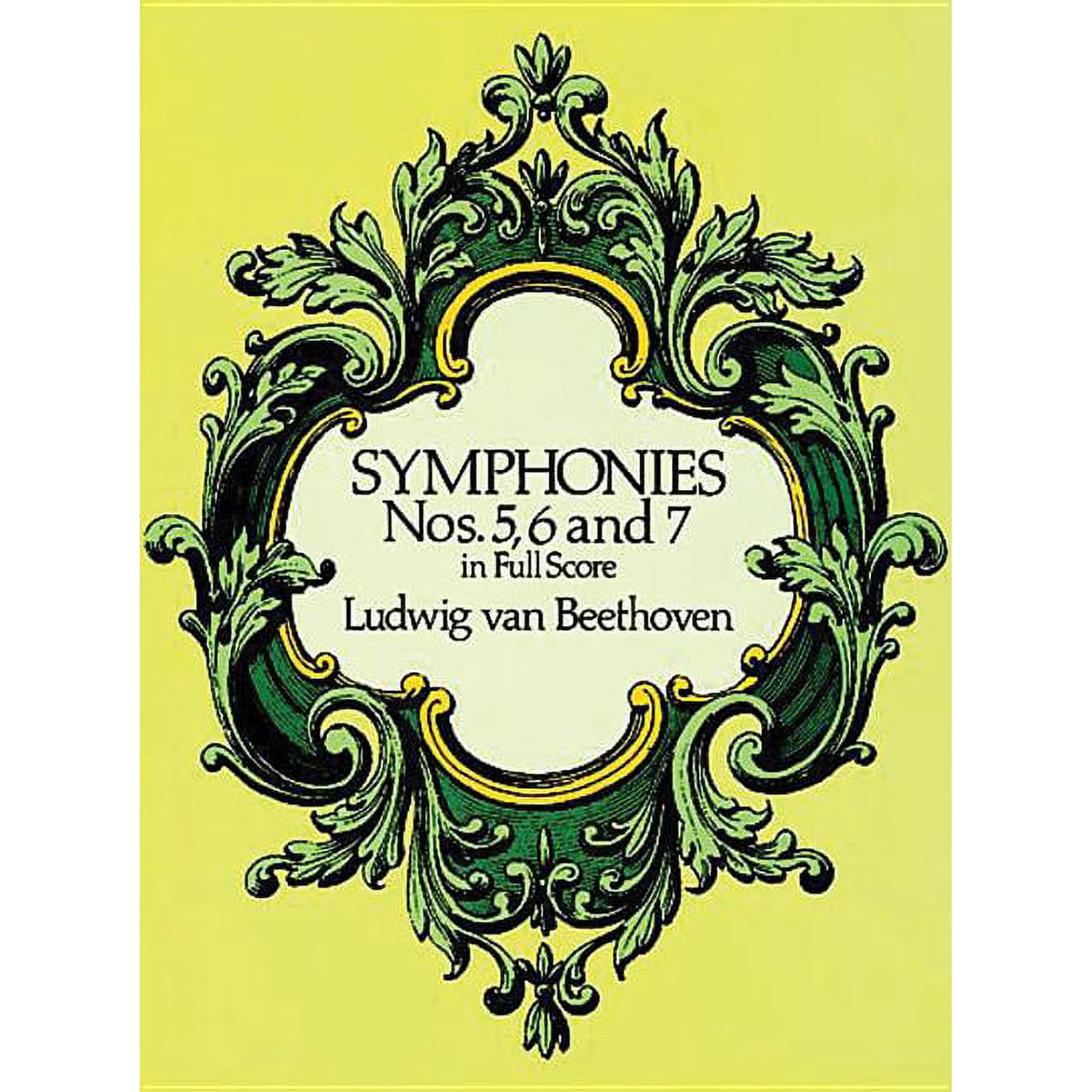 Dover Orchestral Music Scores Symphonies Nos. 5, 6, and 7 in Full Score, (Paperback)