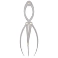 thumbnail image 2 of Golden Mean Calipers Golden Ratio Calipers Stainless Steel Eyebrow Ruler, 2 of 6