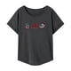 thumbnail image 1 of Camiseta para mujer de verano clásica con cuello redondo para uso diario, oficina, senderismo S, 1 of 7