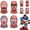 A+b+c+d, variant on Old Man Ski Mask Funny Realistic Face Balaclava Winter Fleece Lined | Soft Stretch Pull on Design Fits Approx 21 to 24 Inch Adult Head Circumference for Snowboarding Hiking