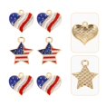 thumbnail image 3 of POINTERTECK 20pcs Exquisite Independence Day Pendants Alloy Patriotic Decors Festival Decors, 3 of 10