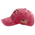 thumbnail image 5 of United States 250th Anniversary Hat Adjustable Retro Distressed Cap 1776-2026 Commemorative Patriotic Hat USA 250 Merchandise,Red, 5 of 5