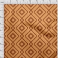 thumbnail image 4 of oneOone Polyester Spandex Orange Fabric Geometric Craft Projects Decor Fabric Printed By The Yard 56 Inch Wide, 4 of 4