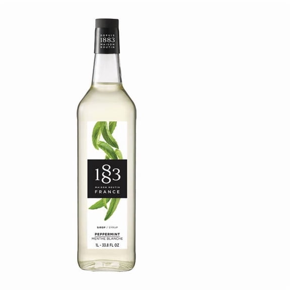 1883 Peppermint Syrup cs 6/1 ltr