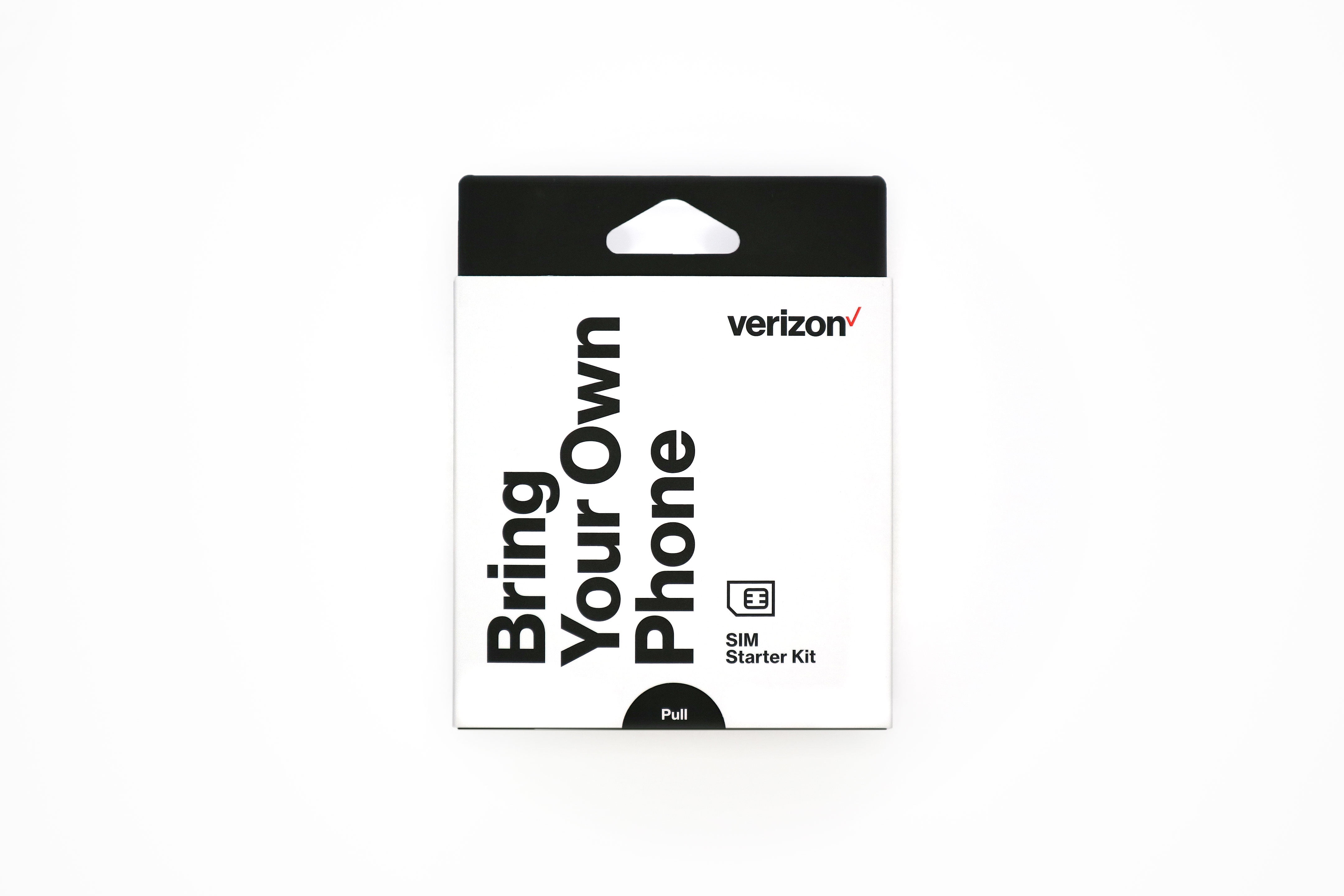 Verizon BYOD - Bring Your Own Device Sim Kit, Black