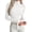 White, variant on PRETTYGARDEN Long Sleeve Shirts for Women Fall Clothes | Soft Brushed Ribbed Knit Pullover, Mock Neck Lightweight Sweater, Comfy Underscrubs, Basic Casual Winter Layering Tops
