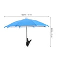 thumbnail image 2 of OUNONA 3Pcs Outdoor Mobile Phone Sunshade Clip On Design Assorted Color For Heat Protection Travel Hiking, 2 of 8