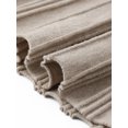 thumbnail image 5 of INSPIRE CHIC Knit Maxi Skirt for Women's Elastic High Waist Casual Soft Striped Pleated Skirt XS Camel, 5 of 6