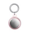 thumbnail image 3 of Tracker Case Anti-lost Soft TPU Cover Localizador Protector Llavero Reemplazo para iOS AirTags, Clear Pink Inevent EL002166-03, 3 of 7