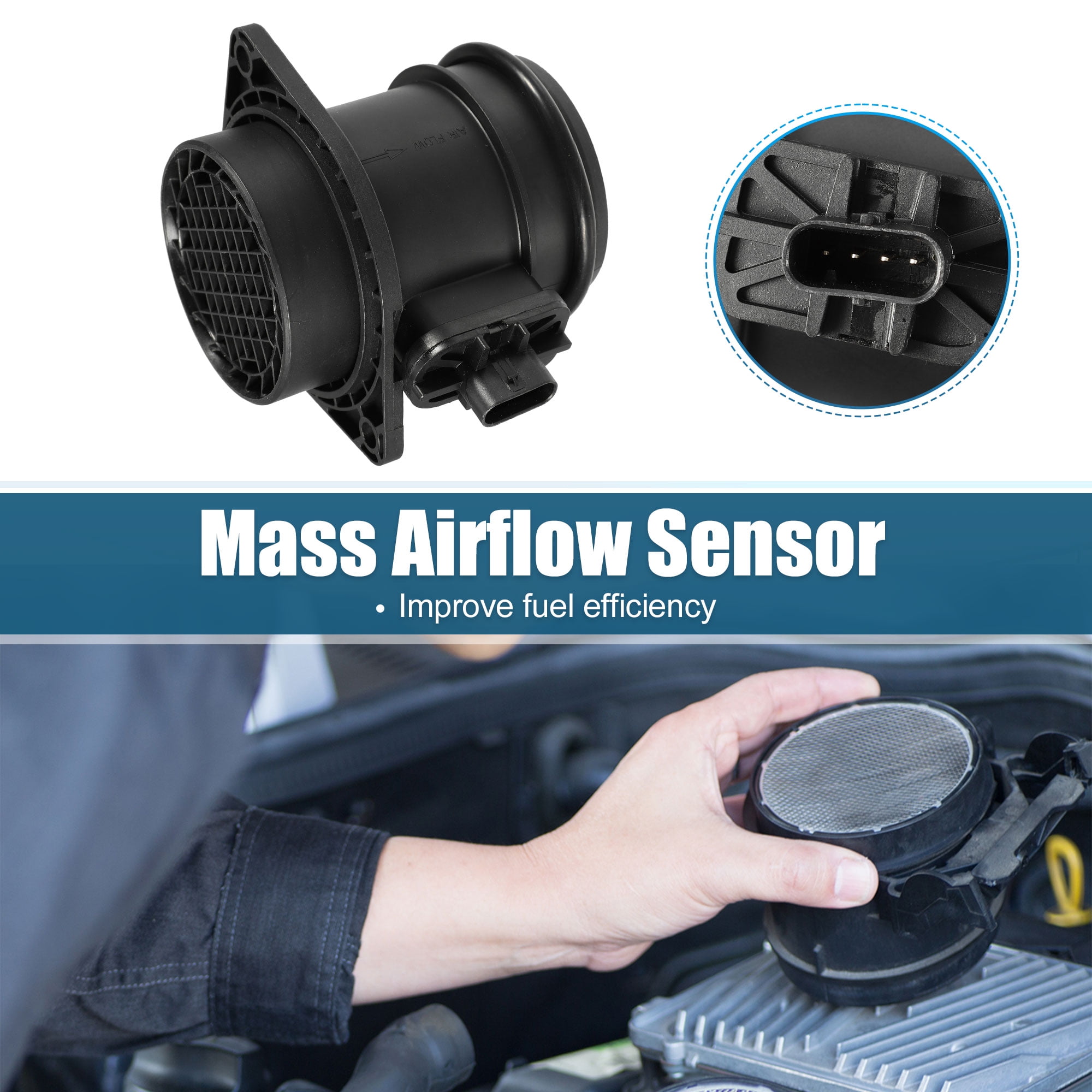 1 Pcs Car Mass Air Flow Meter MAF Sensor for Mini Cooper Countryman Base JCW ALL4 S S ALL4 1.6T