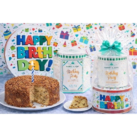 Birthday Celebration Gift Set – Cinnamon Walnut Cake & Tea