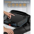 thumbnail image 4 of 2024 New 4.0HP Folding Treadmill, 0.6-8.7mph, 400LB Max, Foldable Without Installation, with LCD Monitor and Pulse Detection for Office and Home Exercise, 4 of 7