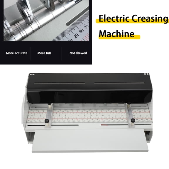 NICCOO Paper Creaser Electric Creasing Machine Scorer Perforator Cutter 3-in-1 for Card