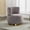 Gray, variant on Gretop 360° Swivel Cuddle Barrel Accent Chair, Fluffy Velvet Wide Upholstered Round Armchair,Gray