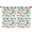 White Colorful Dinosaur, variant on Blackout Kids Curtains,White Colorful Dinosaurs Clovers Pattern Childrens Insulated Curtains Set Of 2,Bedroom Essentials,Toddler Room Decor 42"x54"