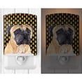 thumbnail image 2 of Mastiff Candy Corn Halloween Portrait Ceramic Night Light, 2 of 2